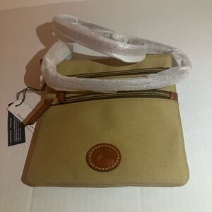 Women’s Dooney & Bourke nylon north south triple zip cross body bag